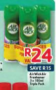 Airwickair Freshener-3 x 180ml Triple Pack