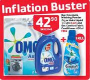 Omo Auto Washing Powder-2kg/Auto Liquid-1.5L Each
