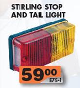 Stirling Stop And Tail Light