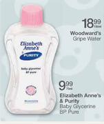 Elizabeth Anne's & Purity Baby Glycerine BP Pure-750ml
