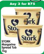 Stork Margarine Spread Tub-3x1Kg