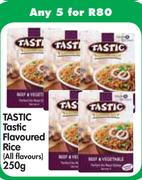 Tastic Flavoured Rice(All Flavours)-5x250G