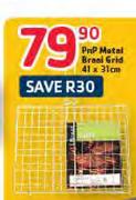 PnP Metal Braai Grid-41x31cm