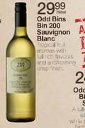 Odd Bisn Bins 200 Sauvignon Blanc-750ml