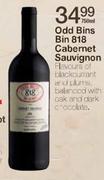 Odd Bins Bin 818 Cabernet Sauvignon-750ml