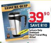 Leisure Quip Stainless Steel Travel Mug-450ml