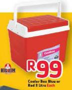 Big Jim Cooler Box Blue Or Red-8L