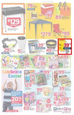 Pick N Pay Inland : Easter (8 Apr - 21 Apr 2014), page 15