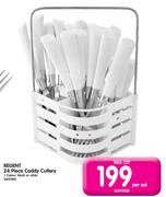 Regent 24-Piece Caddy Cutlery