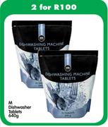 M Dishwasher Tablets-2 x 640g