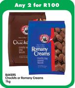 Bakers Chockits Or Romany Creams-2x1kg