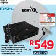 Dstv Decoder With Installation