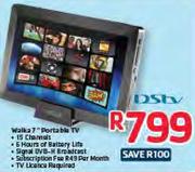 Dstv Walka 7" Portable Tv