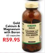 Gold Calcium & Megnesium With Boron Capsules-60's