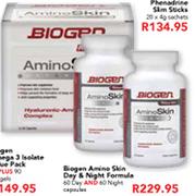 Biogen Amino Skin Day & Night Formula 60 Day & 60 Night Capsules