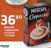 Nescafe Cappuccino Assorted-10s