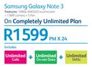 Samsung Galaxy-Note 3-On Completely Unlimited Plan