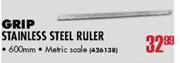 Grip Stainless Steel Ruler