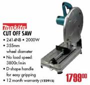 Mikita Cut Off Saw 2000W