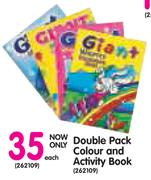 Double Pack Colour & Activity Book-Each