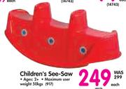 Children's See-Saw