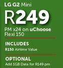 LG G2 Mini-On UChoose Flexi 150
