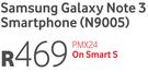 Samsung Galaxy Note 3 Smartphone N9005-On Smart S