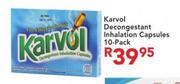 Karvol Decongestant Inhalation Capsules-10's Per Pack