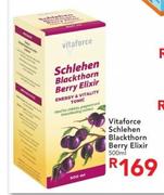 Vitaforce Schlehen Blackthorn Berry Elixir-500ml