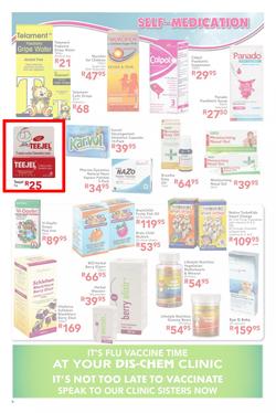 Dischem : Winter Savings (Valid until 10 Aug 2014), page 15