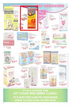 Dischem : Winter Savings (Valid until 10 Aug 2014), page 15