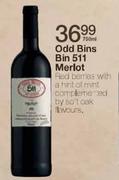 Odd Bins Bin 511 Merlot-750ml