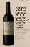 Odd Bins Bin 915 Cabernet Sauvignon/Cabernet Franc/Merlot-750ml