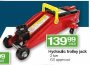 Hydraulic Trolley Jack-2 Ton (GS Approved)