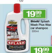 Shield Splash Wash Plus Wax Car Shampoo-300ml
