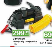 Q-Premium Heavy-Duty Compressor-12V