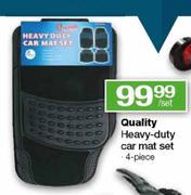 Quality Heavy-Duty Car Mat Set-4-piece per set