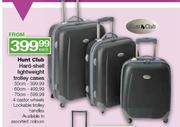 Hunt Club Hard-Shell Lightweight Trolley Cases-50cm each