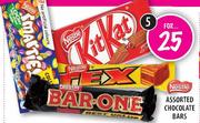 Nestle Chocolate Bars Assorted - 5 piece