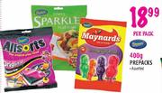 Prepacks -400g per pack