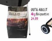 Out & About 4kg Briquettes 