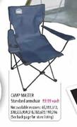 Camp Master Standard Armchair Each