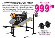 Trdian Contender Bench Combo