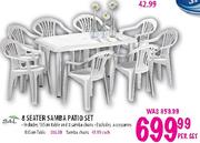 Sal Patio Set Samba Chairs-Each