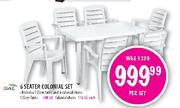 Sal 6-Seater Colonial Set