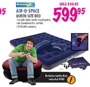Air o space bed at game on sale