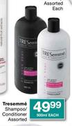 Tresemme Shampoo/Conditioner Assorted-900ml