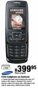 Samsung E250 Cellphone