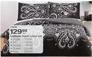 Lizburn Duvet Cover 3/4-Per Set