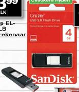 SanDisk Flash Drive-16GB Cruzer Blade